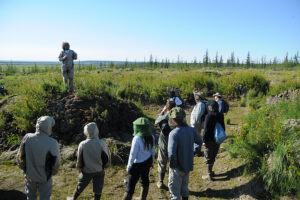 geography class oversees in field