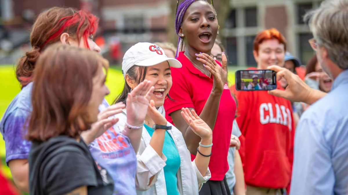 Clarkie peer mentors