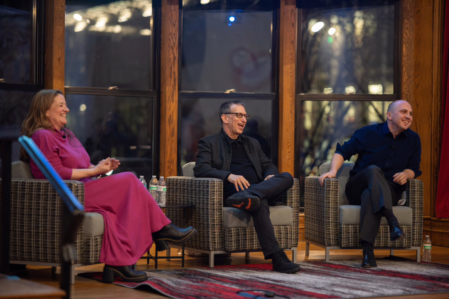 Blue Man Group, creative communities, and making your idea reality with Matt Goldman ’83, MBA ’84, and Laura Camien