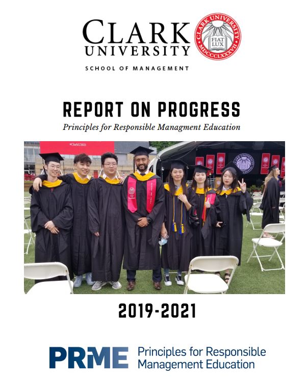School of Business Shares 2021 United Nations PRME Report