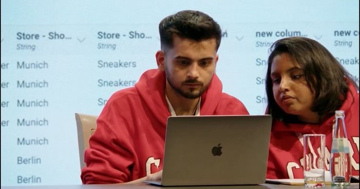 School of Business students compete at the Knime competition in Germany