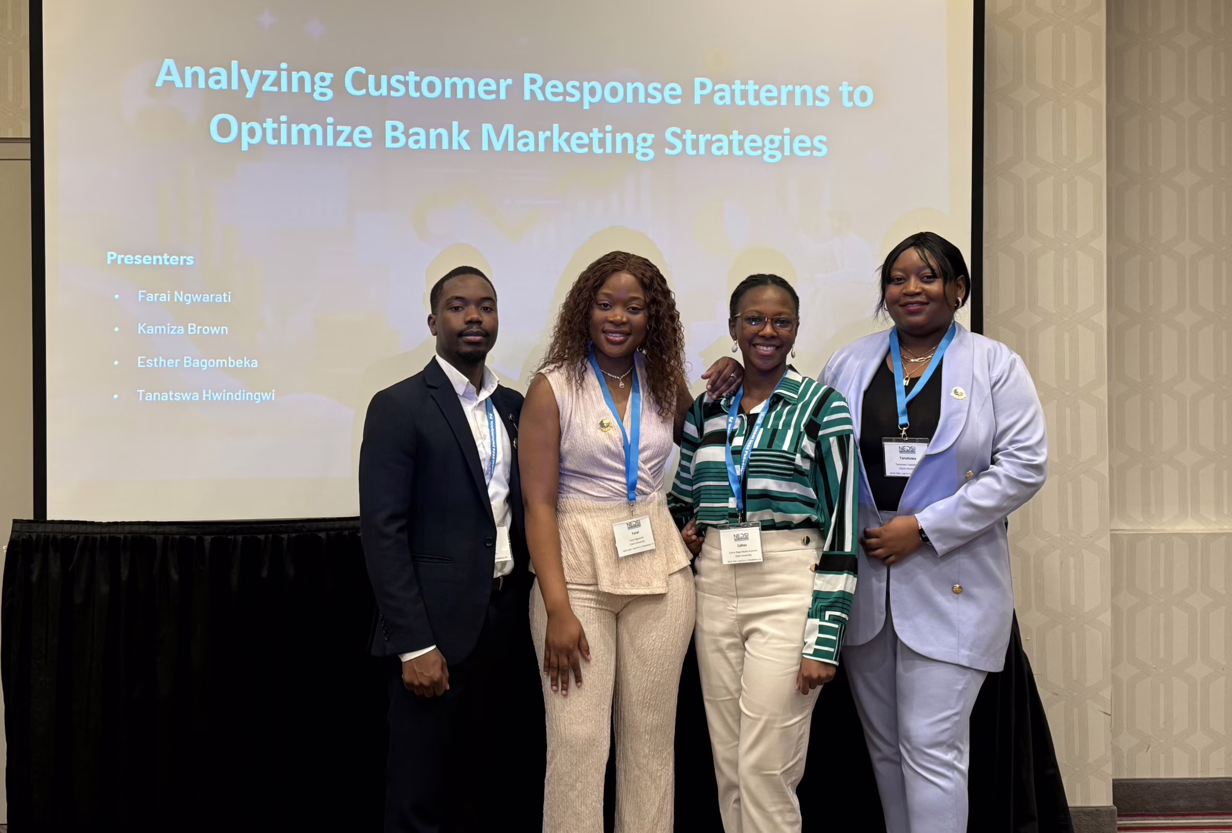 Numerous Business School Students Have Research Accepted at NEDSI Conference