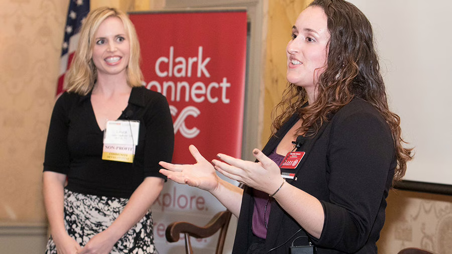 students learn about ClarkCONNECT