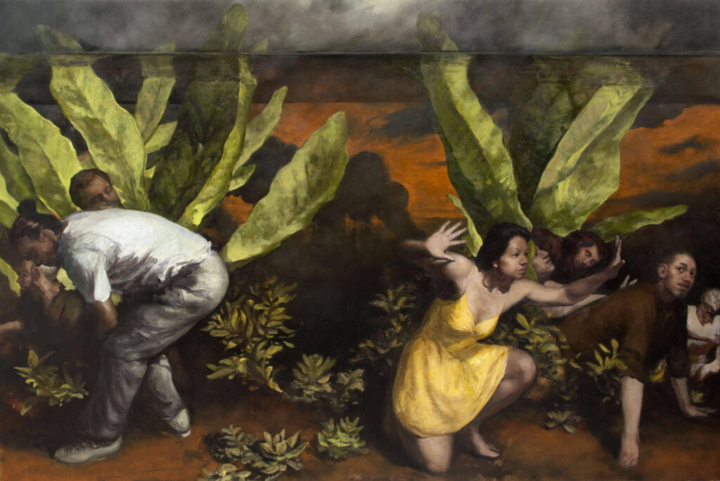 James Keul painting
