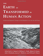 book cover earth transformed human action
