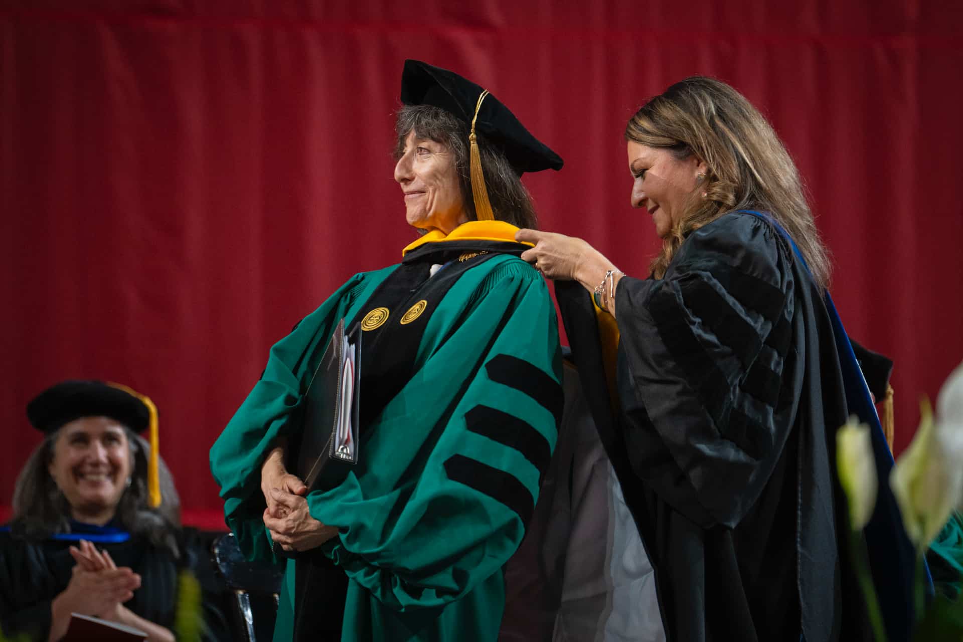 Dr Freedman accepts an honorary degree