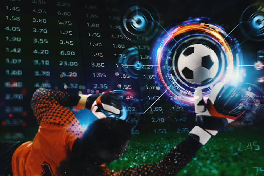 an illustration demonstrating sports analytics