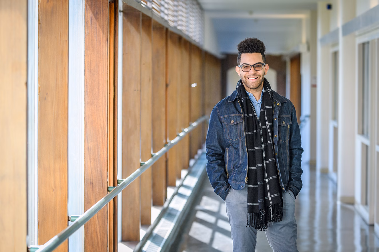 Whether dancing or coding, student makes his move