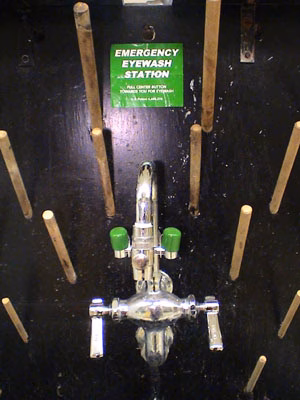 eye wash station