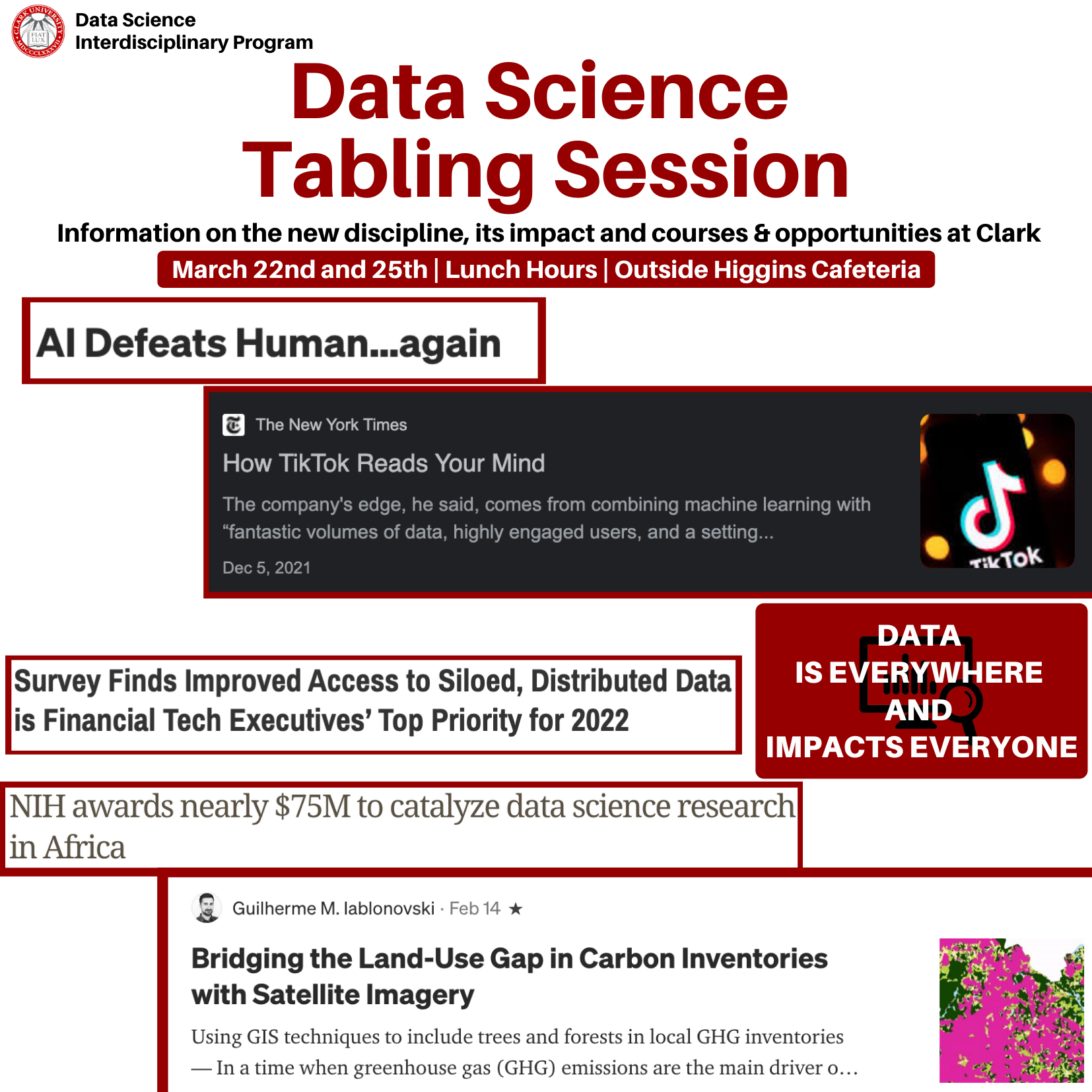 Data Science Tabling Announcement