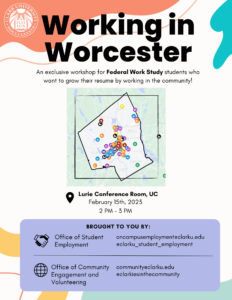 Working in Worcester Promotional Flyer