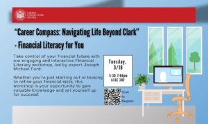 “Career Compass: Navigating Life Beyond Clark” - Financial Literacy for You