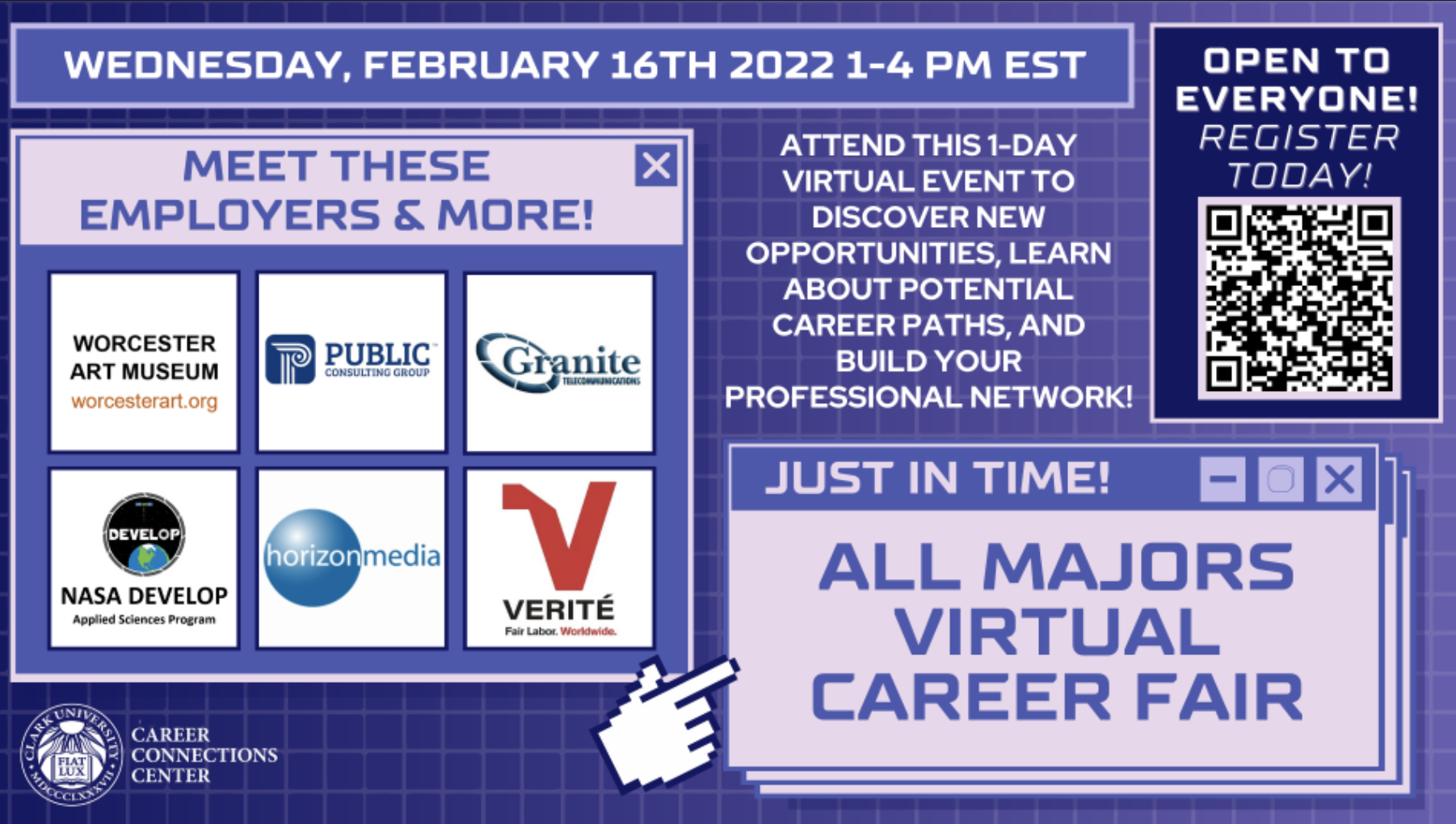 Career Connections Center: All-Majors Virtual Career Fair