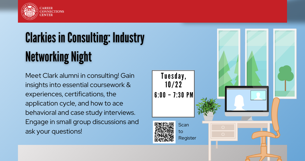 Clarkies in Consulting: Industry  Networking Night