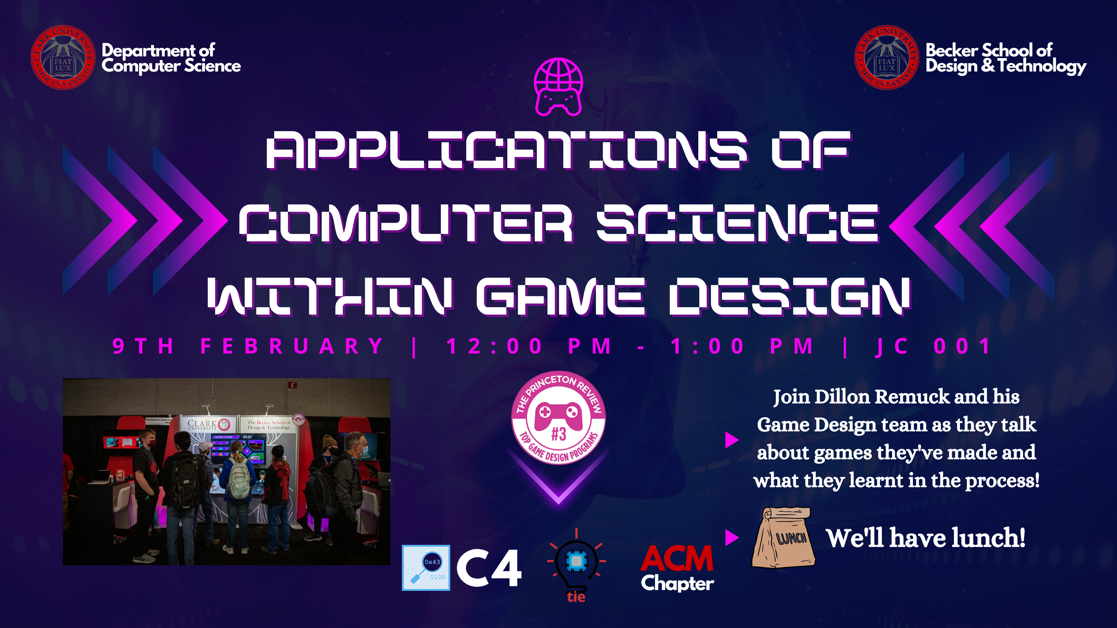 Application of Computer Science within Game Design