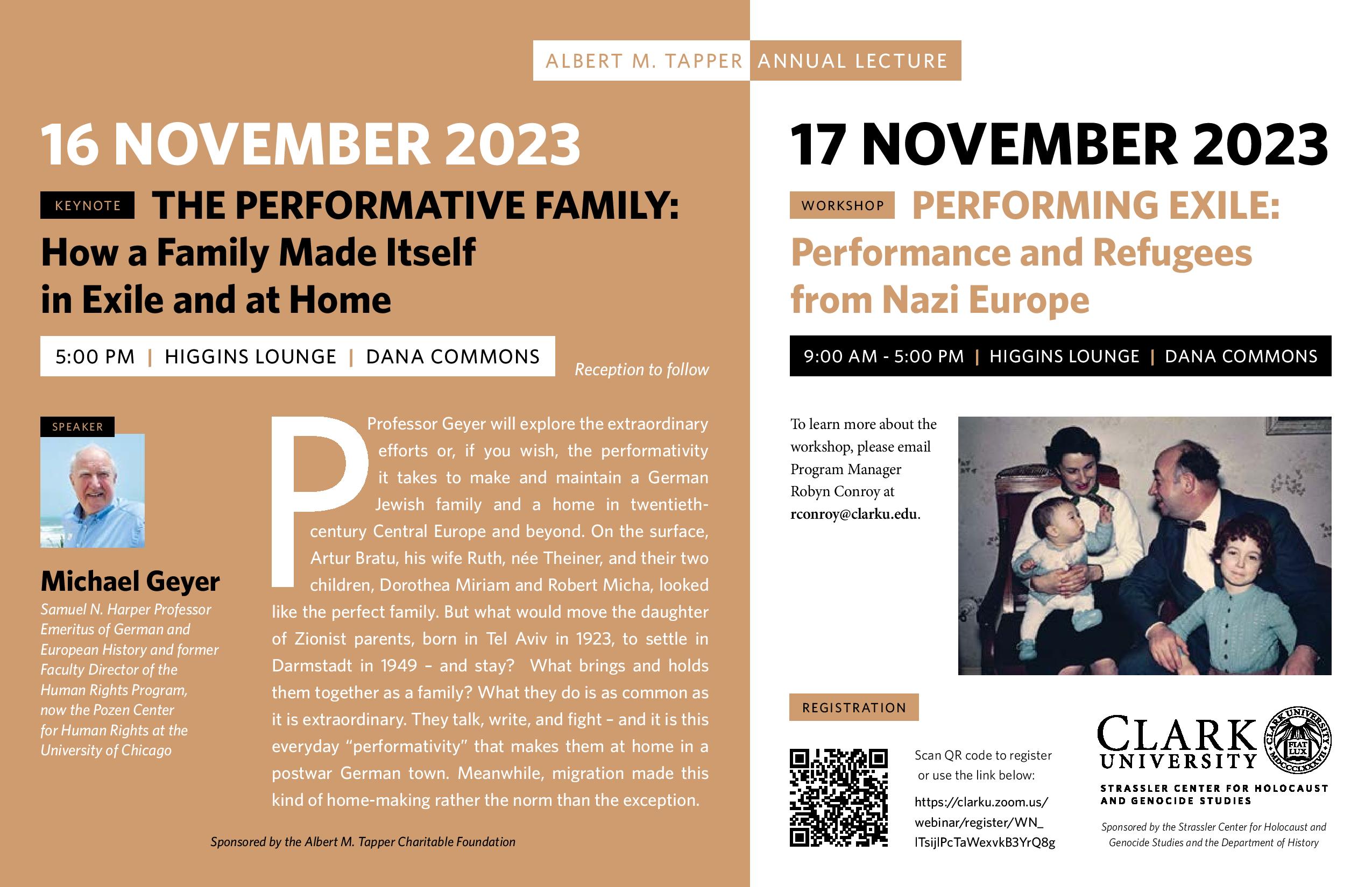 Performing Exile: New Approaches to the Study of Refugees from Nazi Europe