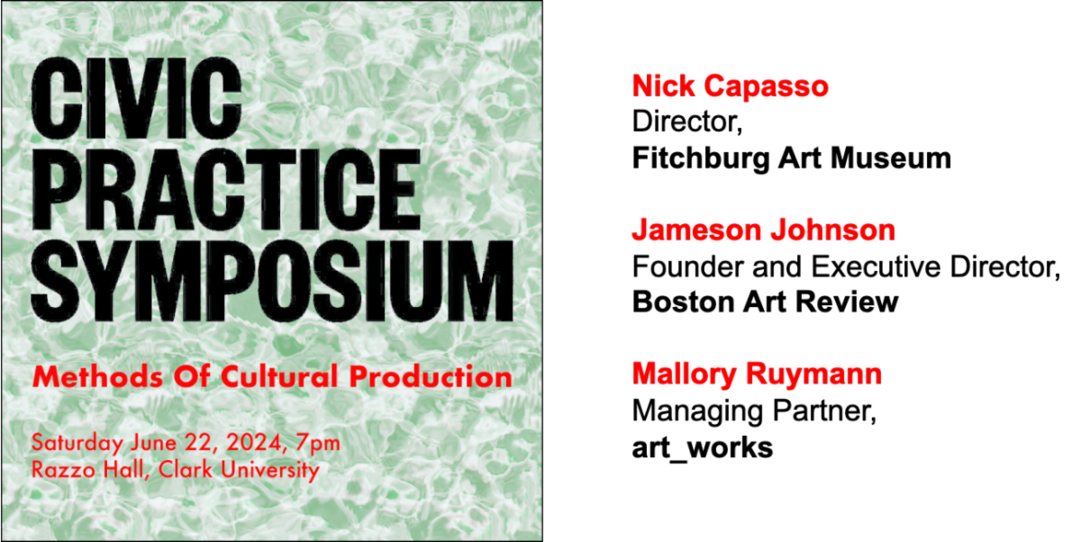 Civic Practice Symposium poster cover