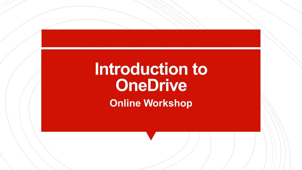 Introduction to OneDrive