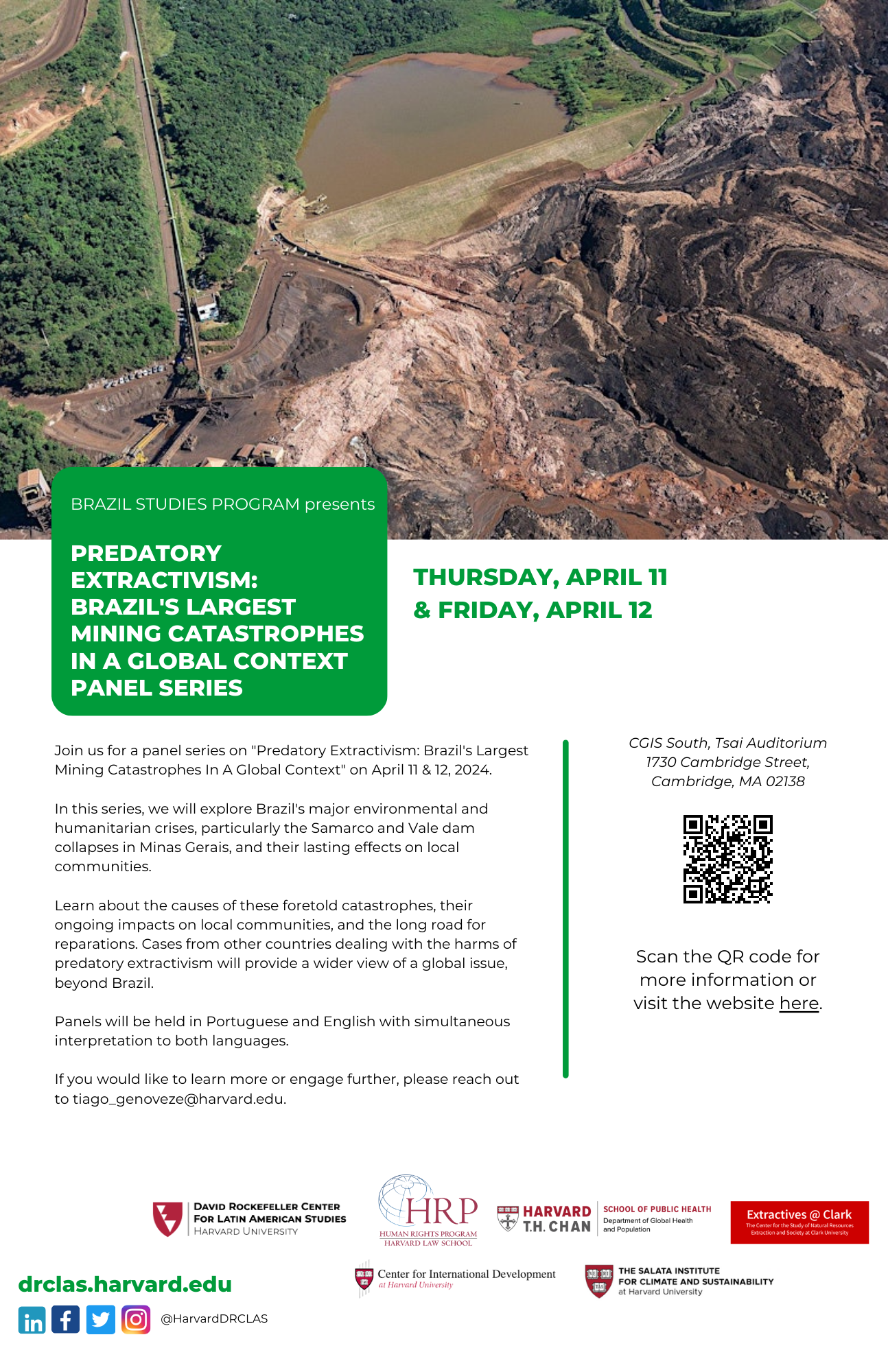 Predatory Extractivism: Brazil’s largest mining catastrophes in a global context panel series