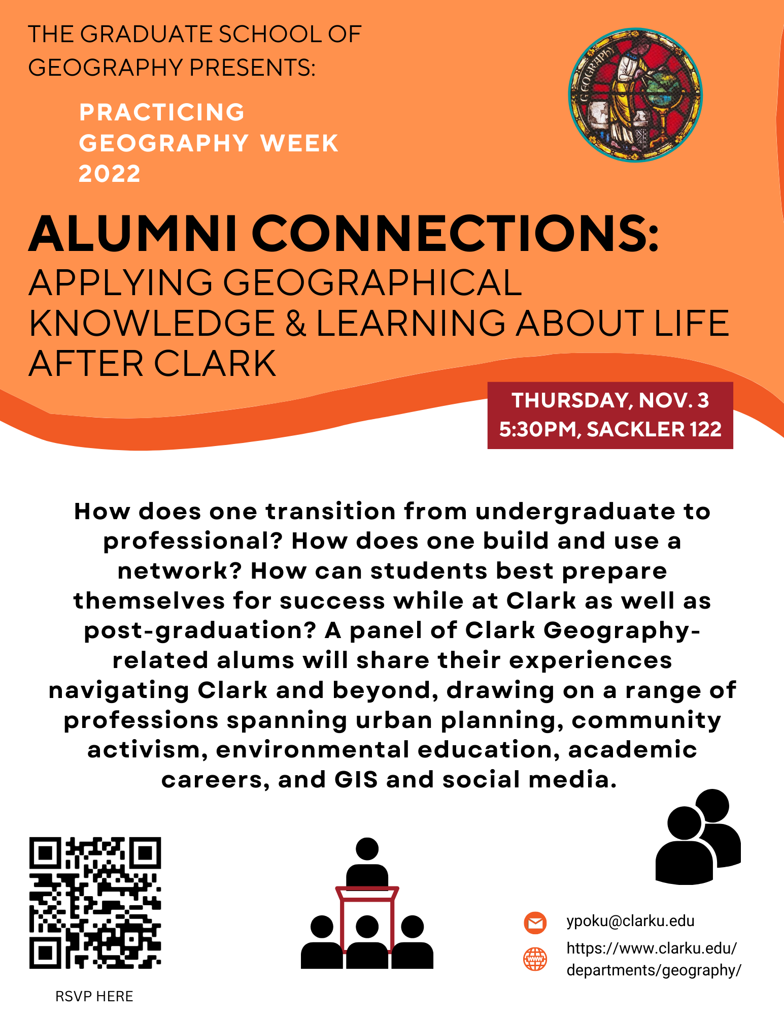 Practicing Geography Week 2022: Alumni Share Experiences of Life After Clark