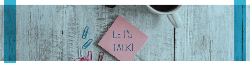 pink stinky with "let's talk" written on it