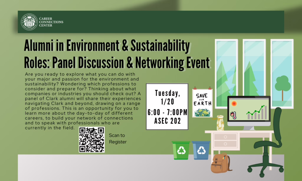 Environment & Sustainability Panel Discussion & Networking Event