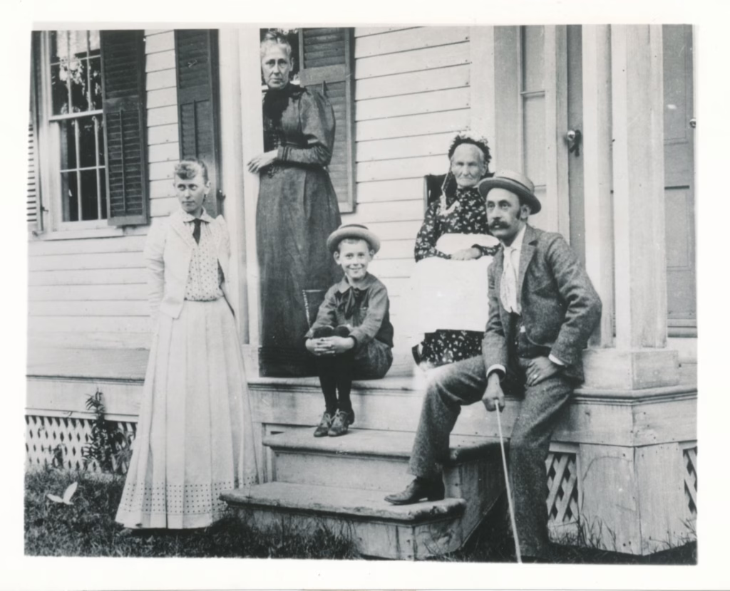 Robert Goddard as a boy. 1890.