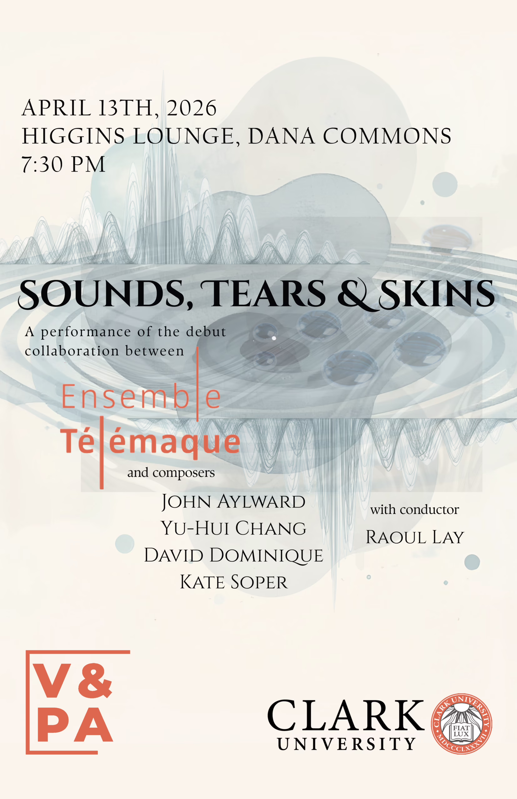 Sounds tears and skins poster