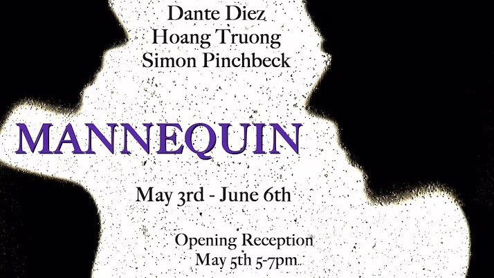 Mannequin exhibit poster