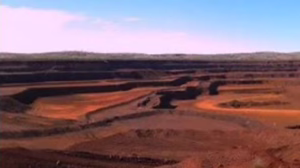 excavation of land