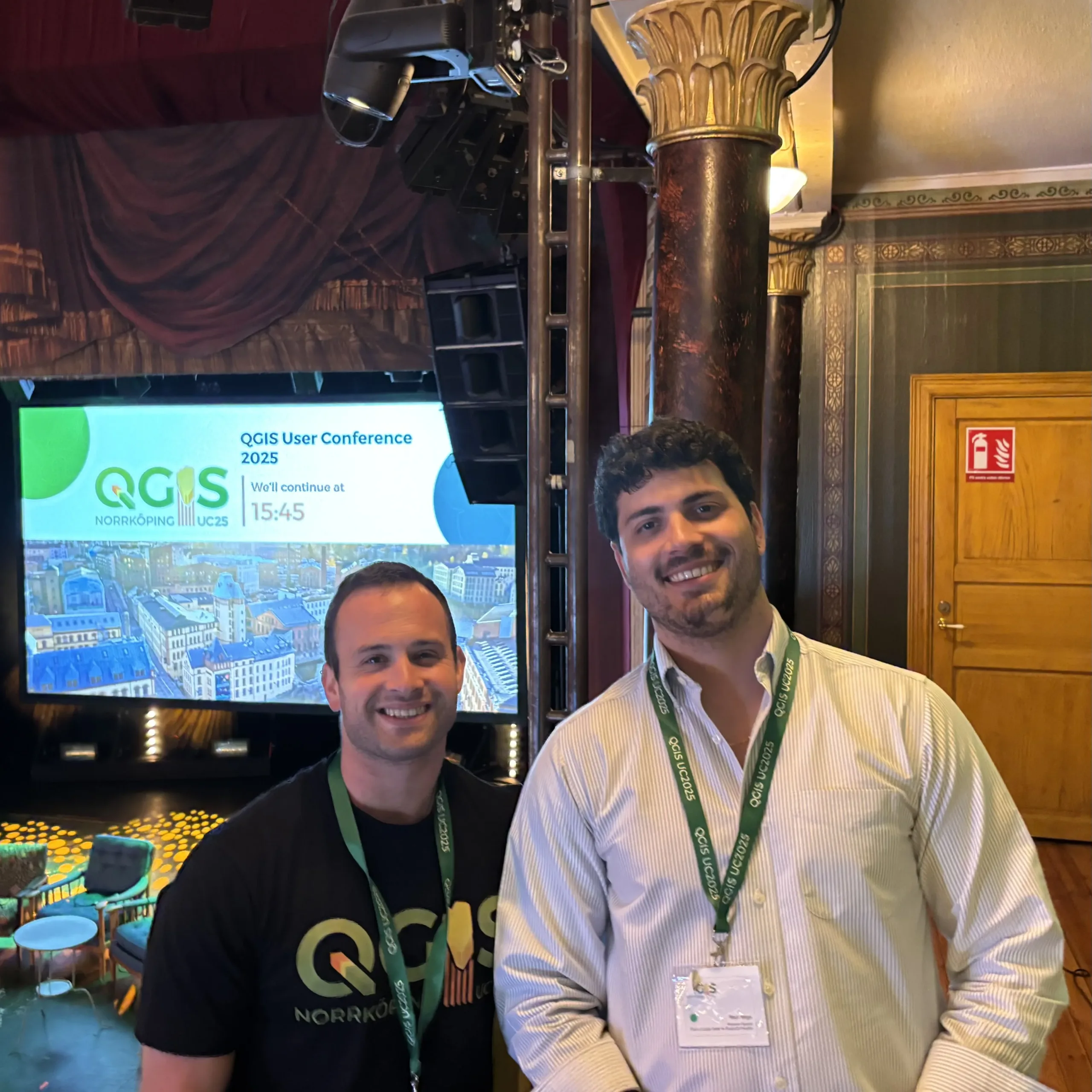 Connecting with the Global QGIS Community: Clark CGA in Sweden