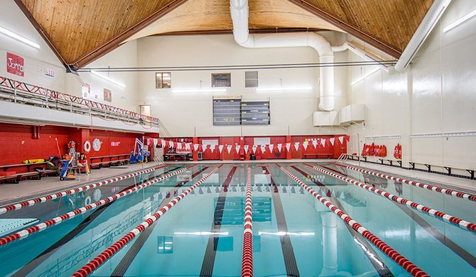 athletic pool