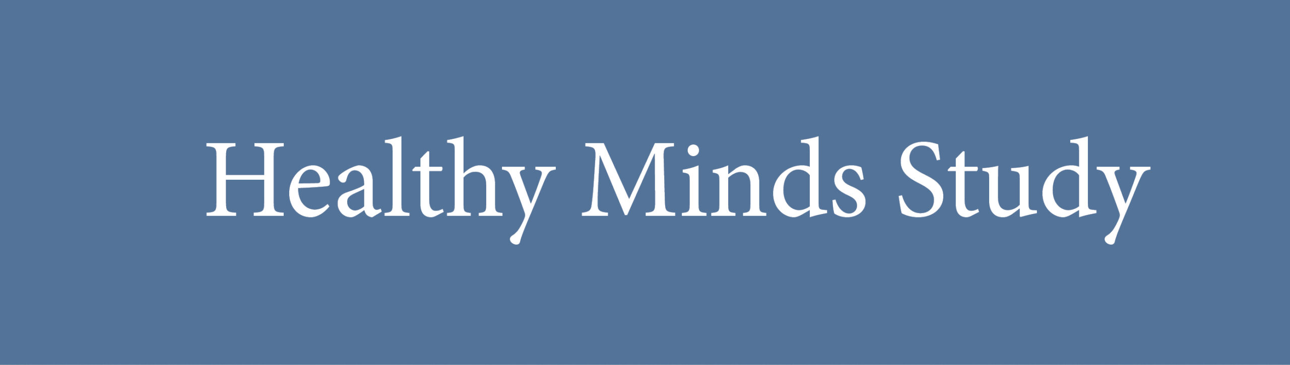 Healthy Minds Study