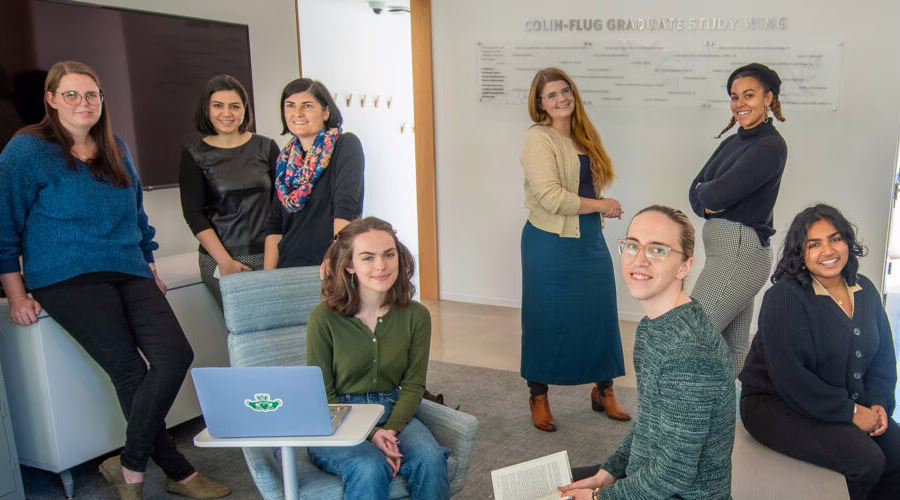 students in history class