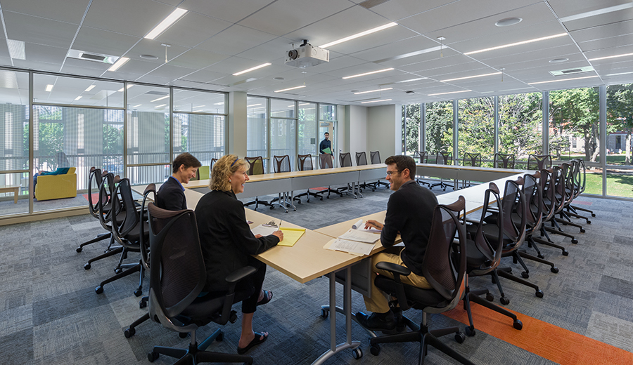 kim fischer in conference room