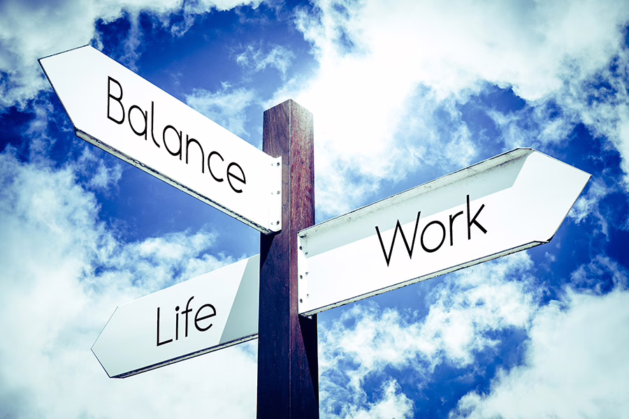 work life balance signs