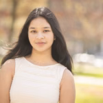 headshot of student on campus