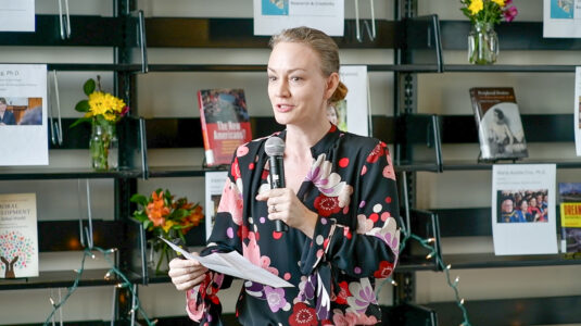 Goddard Library hosts a celebration of Clark faculty research and creativity