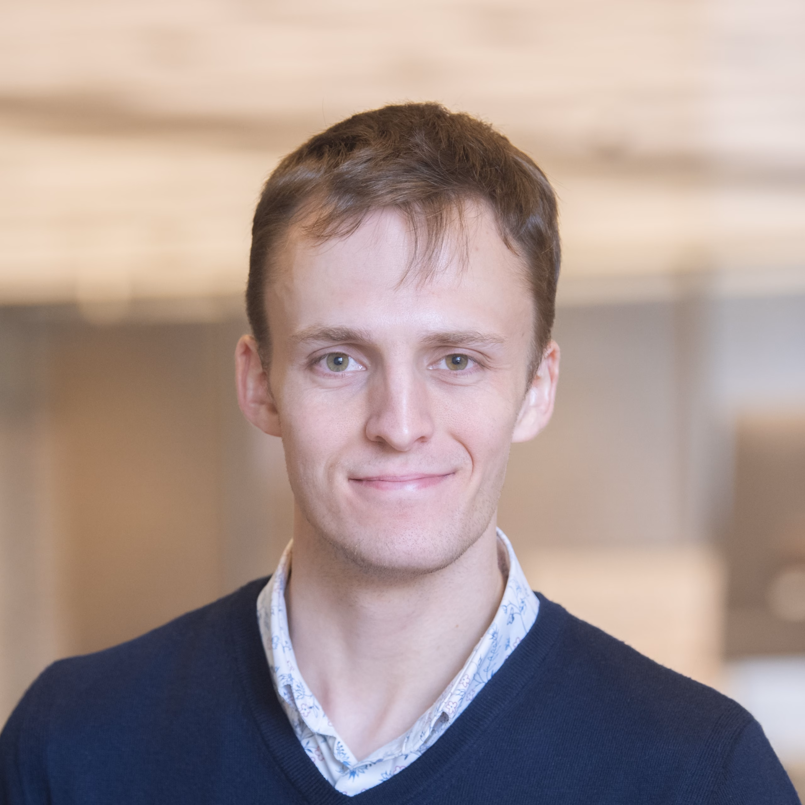 Portrait of Alec McCulloch, Administrative Associate