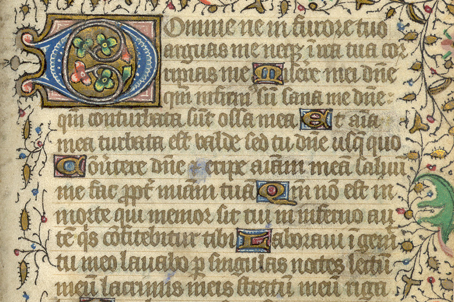 Clark University book of hours