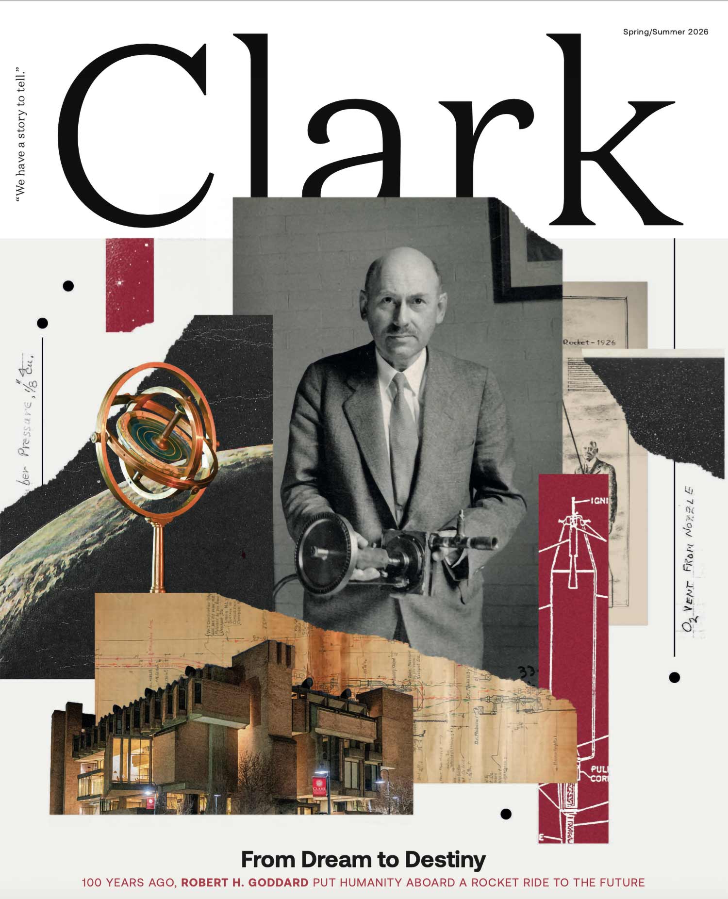 Cover for the Spring | Summer issue of Clark Magazine