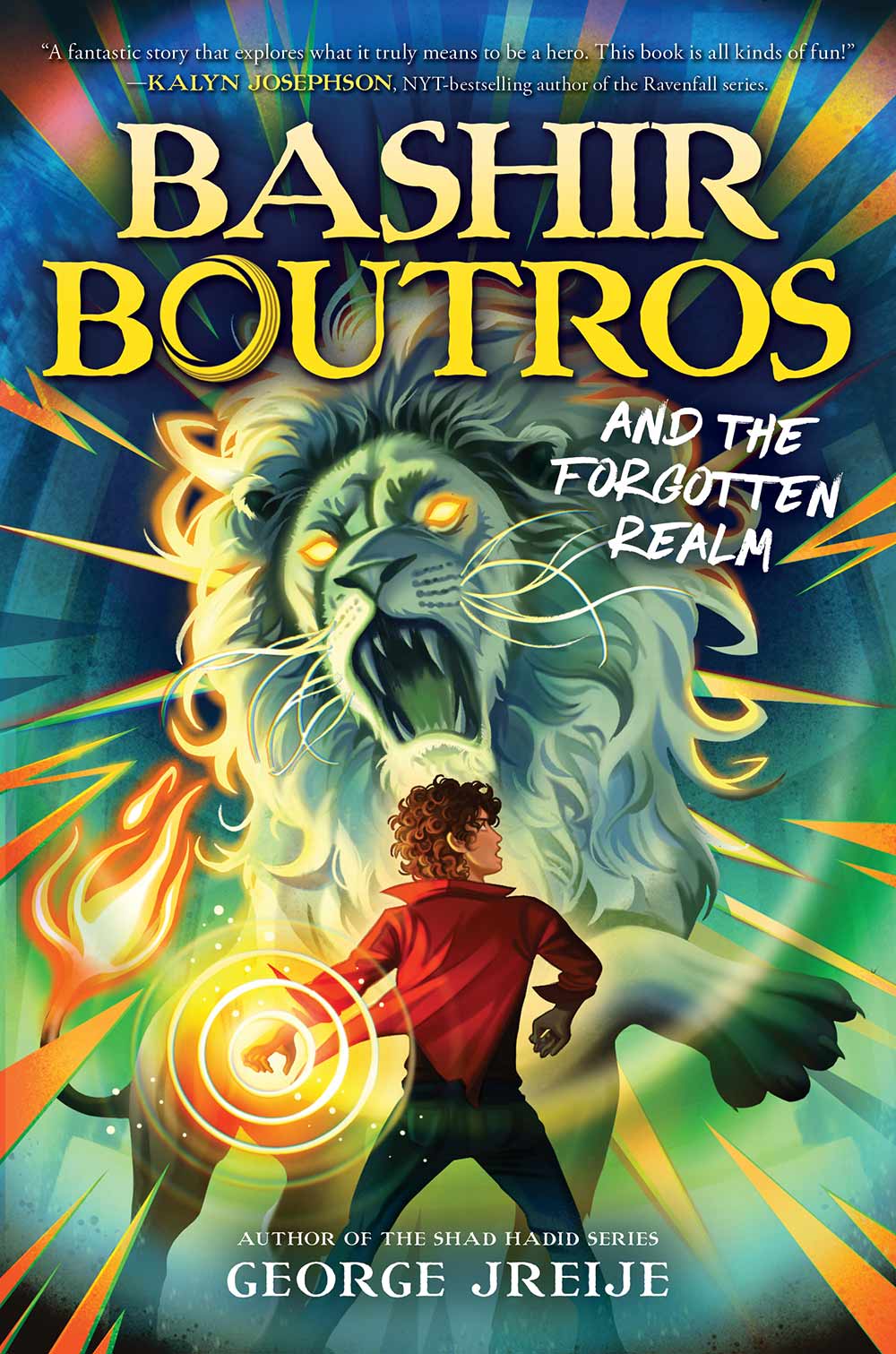 Book cover, Bashir Boutros and the Forgotten Realm, by George Jreije '17, MBA '18