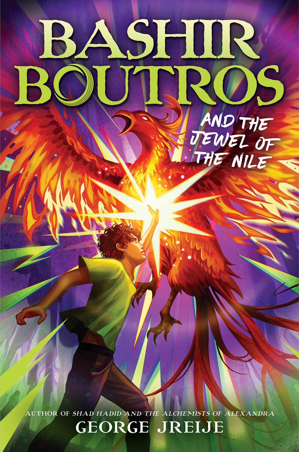 Book cover, Bashir Boutros and the Jewel of the Nile, by George Jreije '17, MBA '18