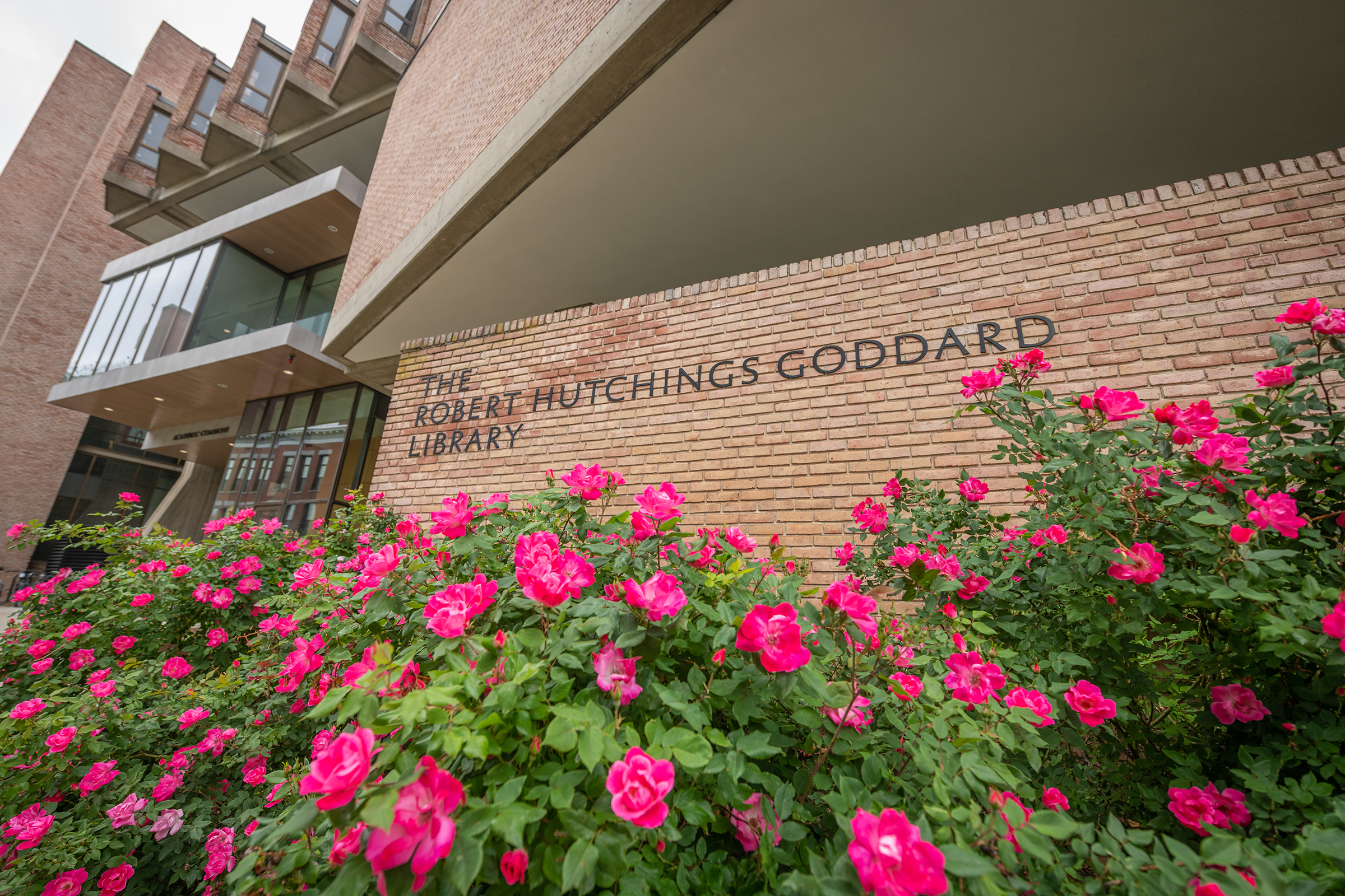 Goddard Library - signage of library