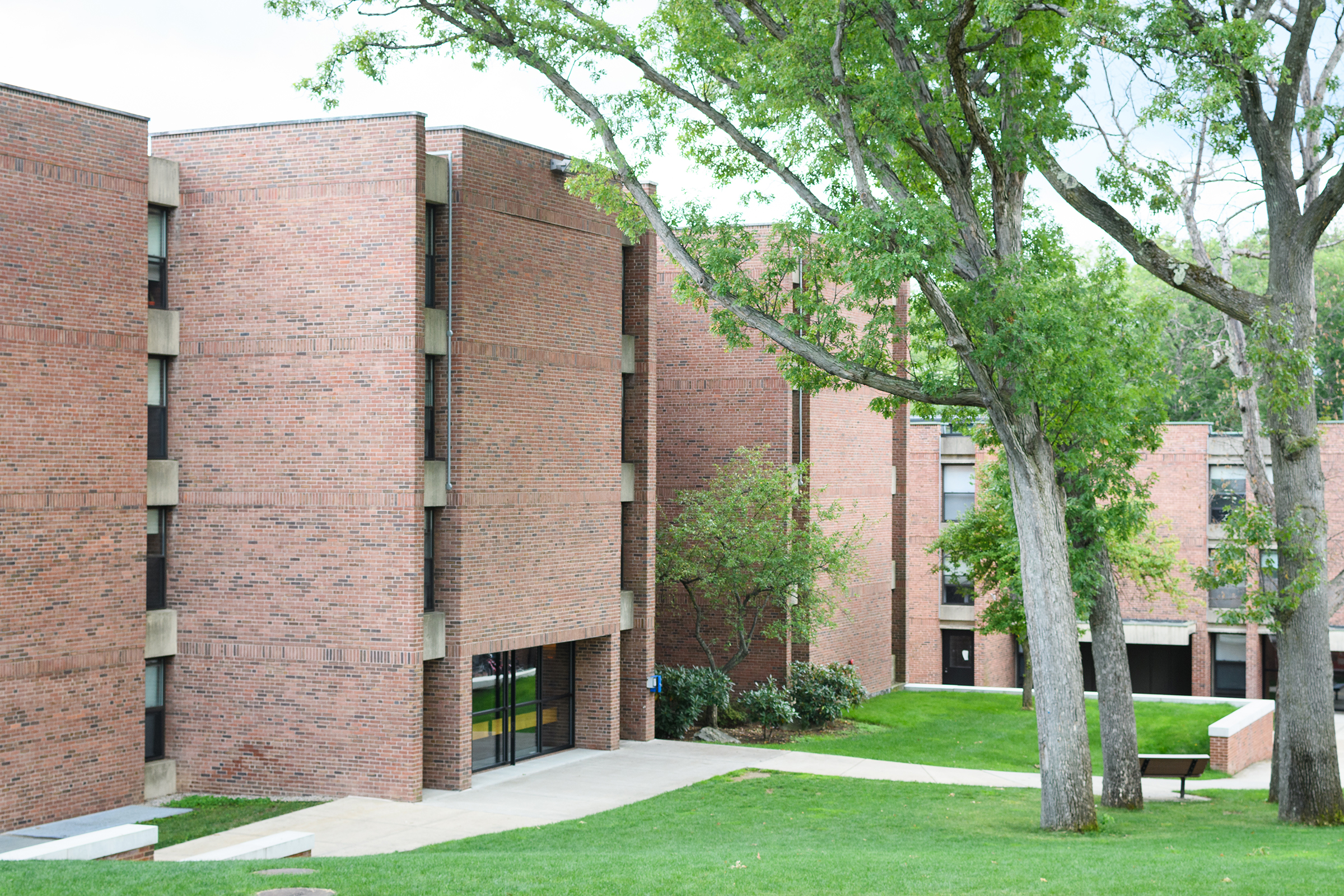 Dodd Residence Hall - outside of building