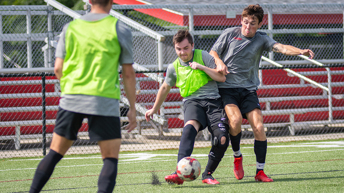 Dolan Field House - soccer players