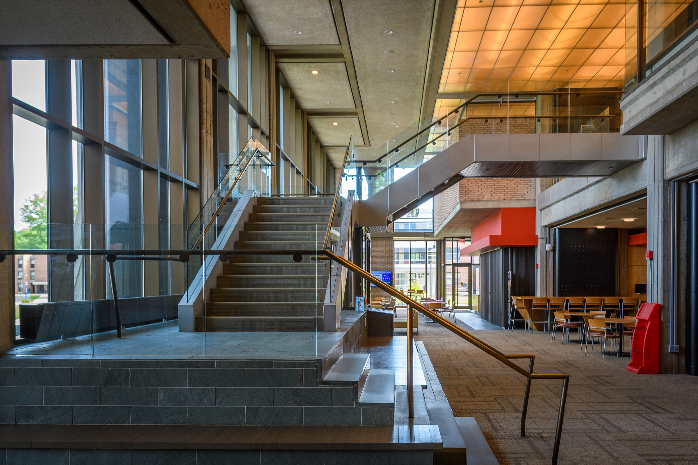 Goddard Library - staircase