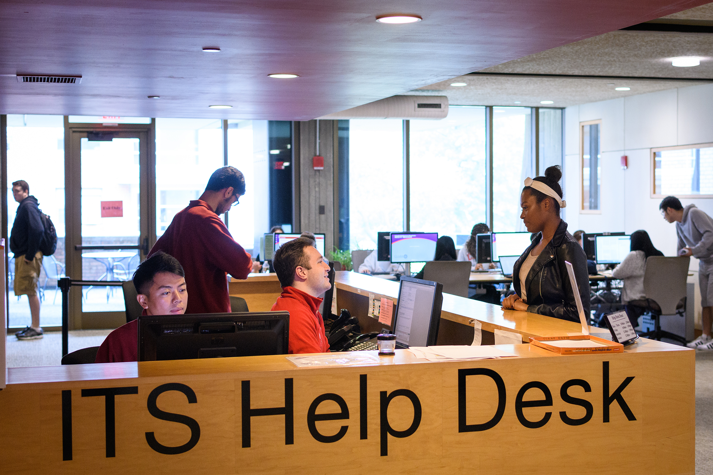 Goddard Library - ITS help desk