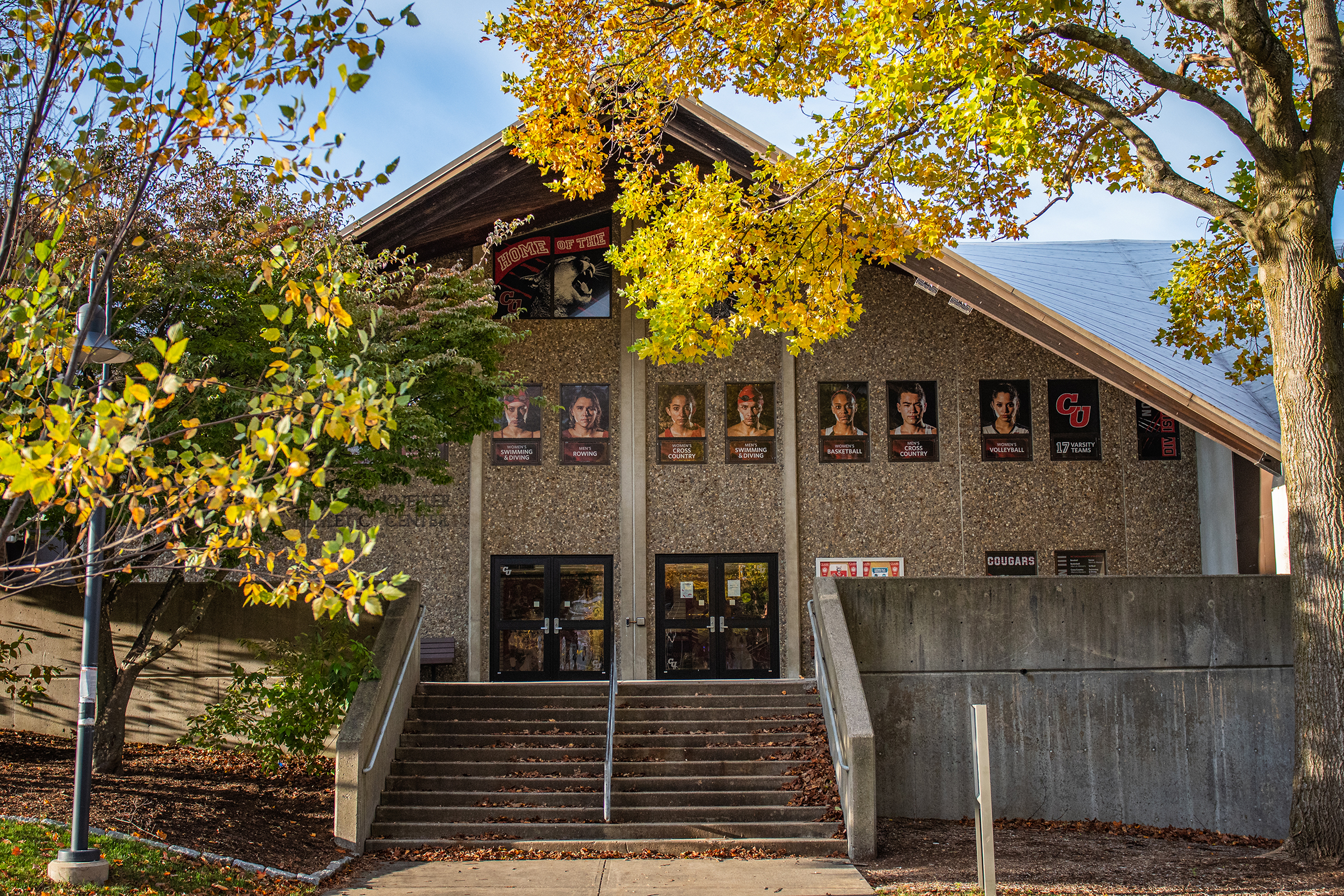 Kneller Athletic Center - fall scene