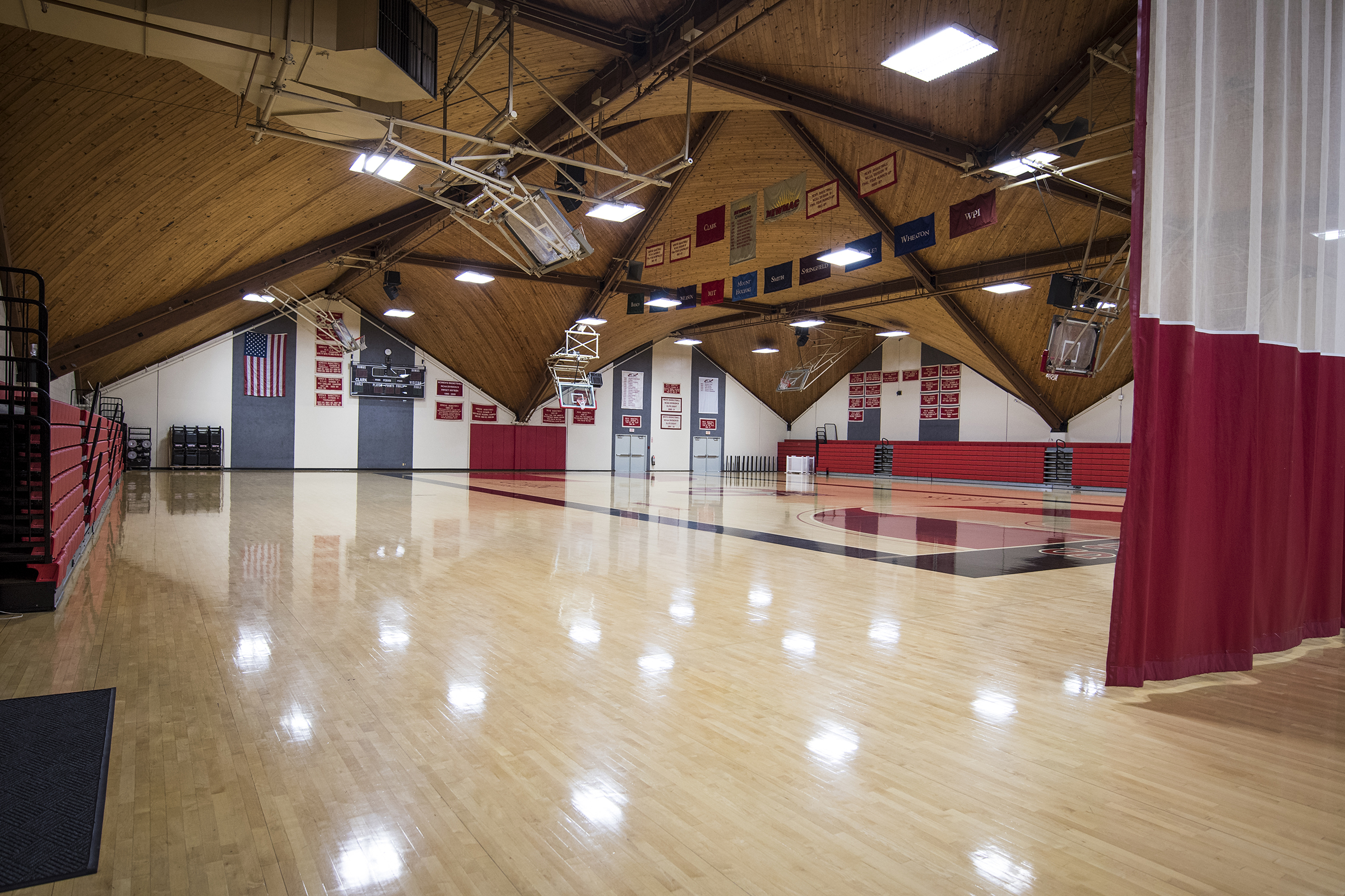 Kneller Athletic Center - inside the facility